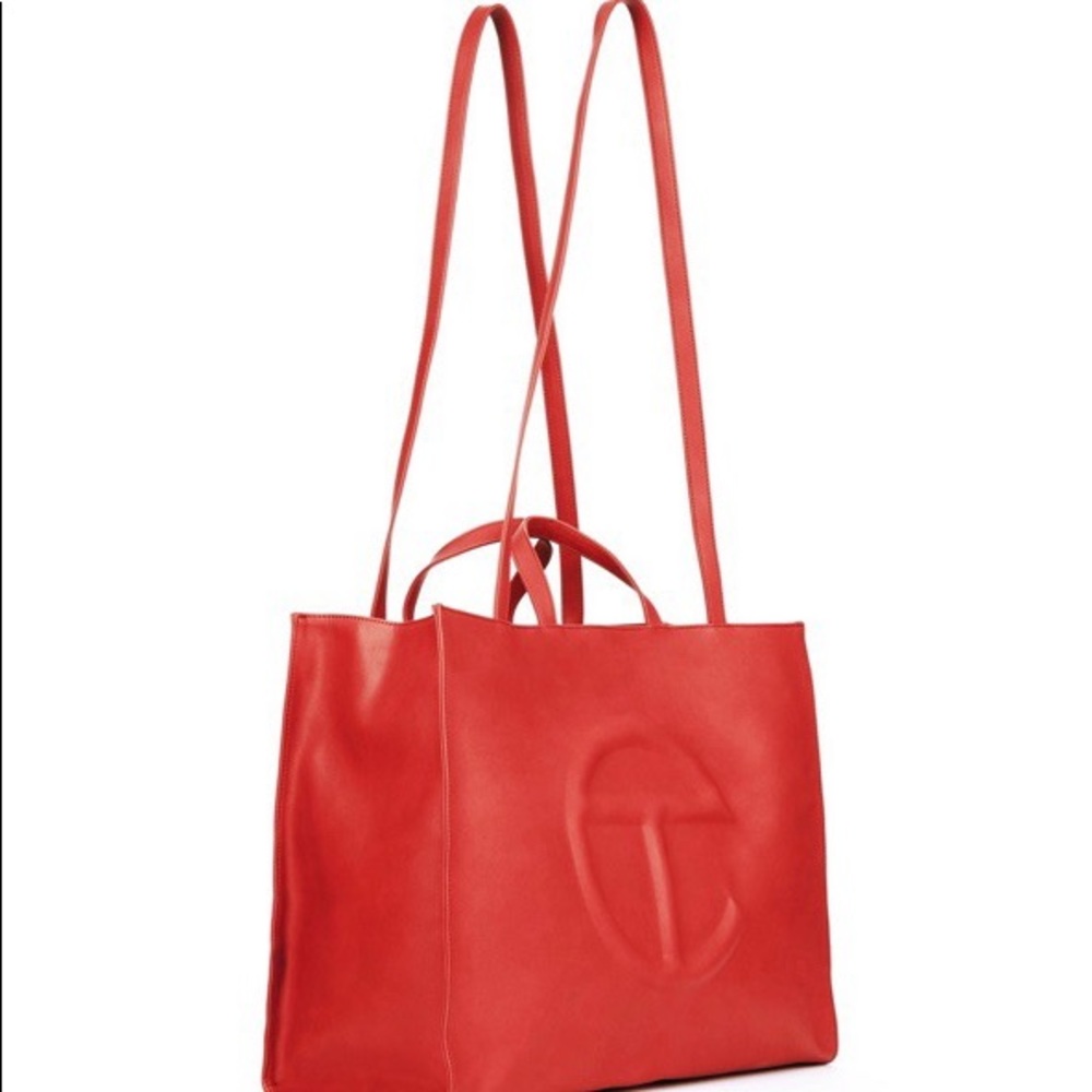 Large Red Telfar Bag - Picture 2 of 4